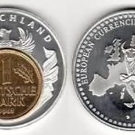 Währungsmedaille "1 Deutsche Mark" o.J.##14