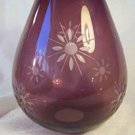 Süssmuth Überfangglas Vase, 50 / 60er J.