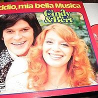 Cindy & Bert - Addio, mia bella Musica - ´76 BASF Lp - n. mint !
