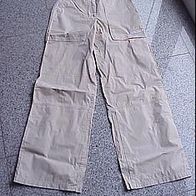 Leichte Jiggy Cargo Hose in beige Gr. 28