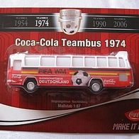 Minitruck "Coca-Cola Teambus 1974" Neu und OVP...!!