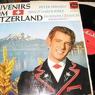 Peter Hinnen - Souvenirs from Switzerland - ´62 Ariola Lp - top !