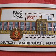 DDR Block gest. 35 Jahre DDR