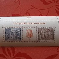 200 Jahre Burgtheater postfr.