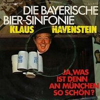 7"HAVENSTEIN, Klaus · Die bayerische Bier-Sinfonie (RAR 1968)