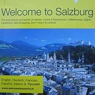 Wegweiser durch Salzburg , in 7 Sprachen, k 13