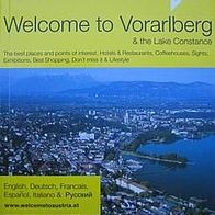 Wegweiser durch Vorarlberg , in 7 Sprachen, k 13