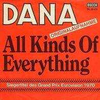 Eurovision 7"DANA · All Kinds Of Everything (RAR 1970)