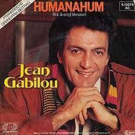 Eurovision 7"GABILOU, Jean · Humanahum (RAR 1981)