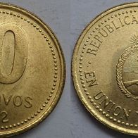 Argentinien 10 Centavos 1992 ## S20