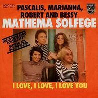 Eurovision 7"Pascalis, Marianna, Robert&Bessy · Mathema Solfege (RAR 1977)