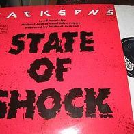 Jacksons + M. Jagger (Stones) -12" State of shock - top