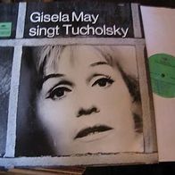 Gisela May singt Tucholsky - Literatur Lp DGG - n. mint !