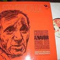 Ch. Aznavour - König des Chansons - Lp - Topzustand !