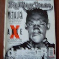 Rolling Stone Juli 1996 Metallica, Tricky, Willy Nelson, Akte X, Dick Dale u. a