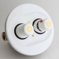 Kruse Unterputz-Thermostat, bicolor weiß/ gold