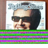 Rolling Stone April 1998 Air-Nick Lowe-Page&Plant-Eric Clapton-Jack Nicholson
