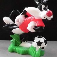 Ü-Ei Figur 2008 Looney Tunes Active - Sylvester Fußballer + BPZ (D)