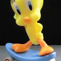 Ü-Ei Figur 2008 Looney Tunes Active - Tweety Skateboard + BPZ (EU)