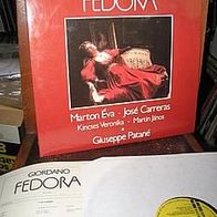 U. Giordano -Fedora -Eva, Carreras/ Patane - 2 Lp Box -mint !