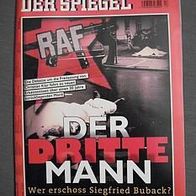 Der Spiegel Nr.17 v.23. Apr 2007 "RAF Der Dritte Mann"