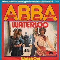 Eurovision 7"ABBA · Waterloo (RAR 1974)