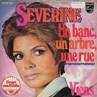 Eurovision 7"SEVERINE · Un banc, un abre, une rue (RAR 1971)