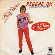 Eurovision 7"SORSA, Riki · Reggae O.K. (RAR 1981)