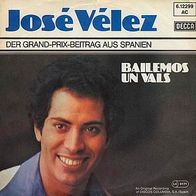 Eurovision 7"VÉLEZ, José · Bailemos Un Vals (RAR 1978)