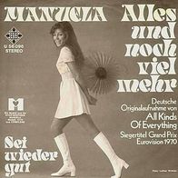 Eurovision 7"MANUELA · Alles und noch viel mehr (CV RAR 1970)