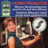7"FROBOESS, Conny · Meine Hochzeitsreise mach ich auf dem Mond (RAR 1965)