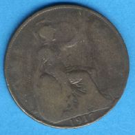 Großbritannien 1 Penny 1917