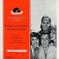 7"ALEXANDER, Peter · Melodien zum Verlieben (EP RAR 1961)