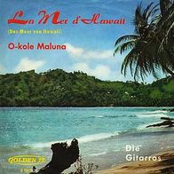 7"Die Gitarros · La Mer d´ Hawaii (RAR 1966)