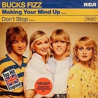 Eurovision 7"BUCKS FIZZ · Making Your Mind Up (RAR 1981)