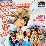 7"DAVE DEE, DOZY, BEAKY, ... · Last Night In Soho (RAR 1968)