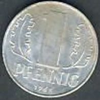 DDR 1 Pfennig 1965 A. lesen
