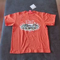 NEU tolles T-Shirt ESPRIT Gr. 128/134 top Cuba - Feeling orange (0818)