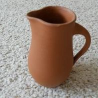 kleine Vase / Krug aus Terrakotta 12 cm hoch