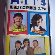 Musikkassette MK Hits Saison 1990 Drews Flippers Nena
