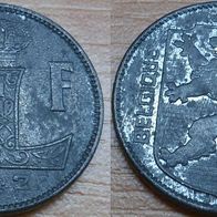 Belgien 1 Franc 1942 ## B12