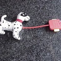 Mc Donalds Dalmatiner Hund Domino mit Leine