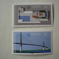 Bund Nr 1321-22 Postfrisch Europamarken