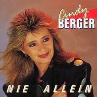 7"BERGER, Cindy · Nie allein (RAR 1991)