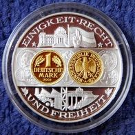 2001 BRD 1 D-Mark 1200 Jahre Münzgeschichte