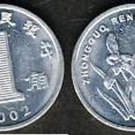 China 1 Jiao 2002