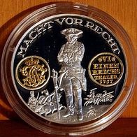 VI. Reichs-Thaler 1757 Krieg 1200 Jahre Münzgeschichte