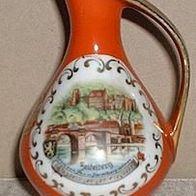 Plankenhammer Vase Echt Gold Heidelberg Motiv + Lied
