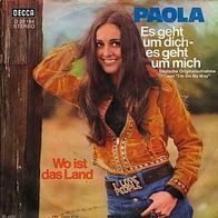 7"PAOLA · Es geht um dich-es geht um mich (CV RAR 1972)