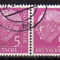 Bund 1954, Nr.179x/179x Paar, gest, MW 7,50€